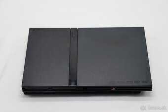 PS2 Slim SCPH-77004 + originál ovládač + káble - 2