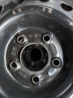 Predam plechove disky 6Jx15 a zimne pneumatiky - 2
