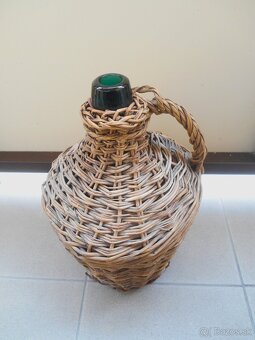 Opletený 5L demižón - 2