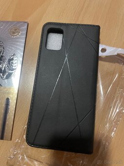 Nové čierne púzdro a tvrdené sklo na Samsung Galaxy A51 4G - 2