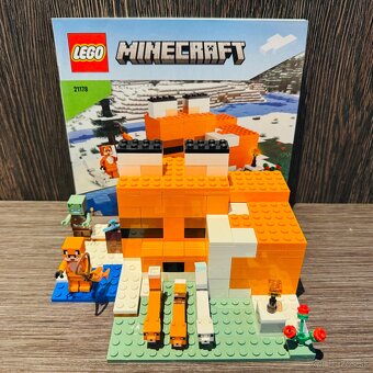 LEGO Minecraft 21178 – Líščí domček - 2