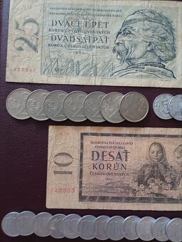 Bankovky a mince ČSSR - 2