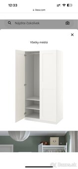 Skriňa z Ikea PAX/ GRIMO - 2