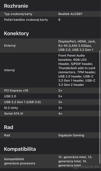 GIGABYTE B760M GAMING X DDR4 - 2