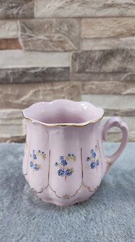 Růžový porcelán, hrníček, Chodov - 2