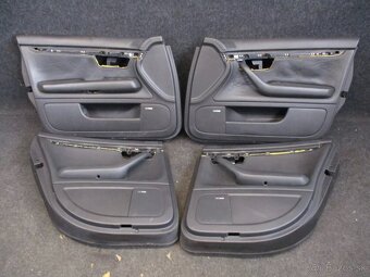 RECARO kožený interiér Audi A4 S4 B6 8E LEDER BLACK - 2
