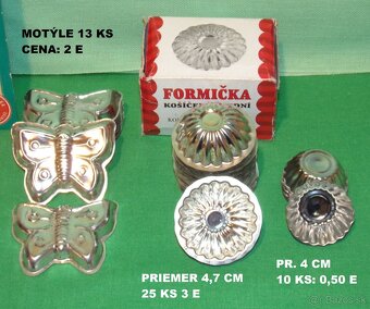FORMIČKY rôzne nepoužívané - super cena - 2