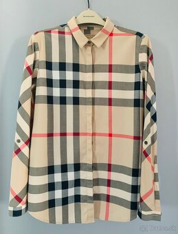 BURBERRY damska košeľa , veľkosť M , stav ako nové - 2