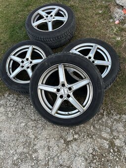Alu disky 5x108 R17, Peugeot s TPMS senzormi - 2