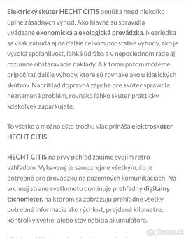 Elektrická motorka - 2