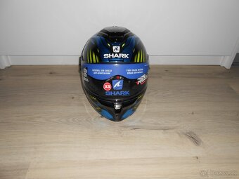 Predam krasnu novu moto prilbu znacky SHARK SPARTAN GT REPL - 2