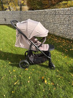 Kinderkraft TRIG 3 športový kočík - Stone Beige - 2