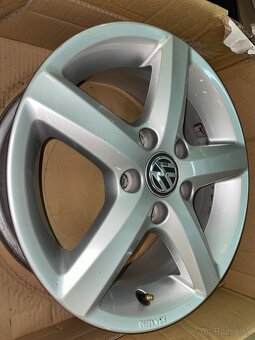 5x112 R15 6J ET43 Originál Volkswagen - 2