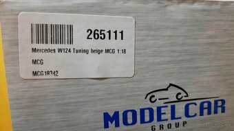 Mcg Mercedes w124 1:18 - 2