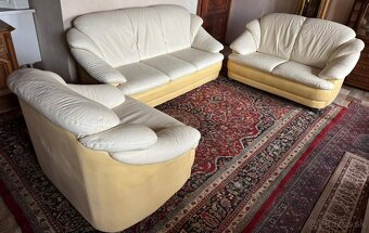 Kožená sedací souprava 3+2+1,5840 - 2