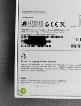 Apple iPhone 17 Pro 256GB orange - 2