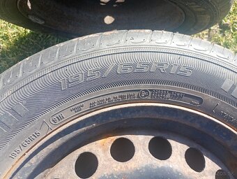 Predám Letná sada pneumatik 195 65 15 - 2