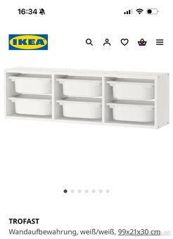 Trofast regal s boxami - 2