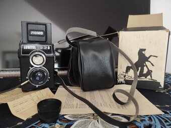 Starý fotoaparát Lubitel 166B - 2