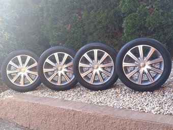 4-obute alu origi Ford 5x108 R17 J7/ET55 pneu 225/50 R17 - 2