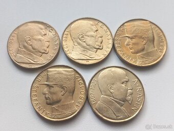 Predám komplet mince 10 kčs 1990 -1993 , ČSFR - 2