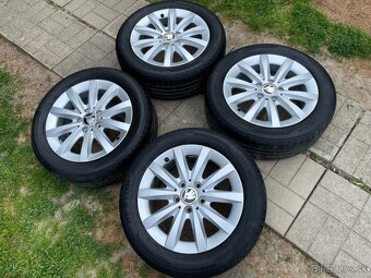 Hliníkové disky+letné pneu na Octavia 3, Mercedes w246 - 2