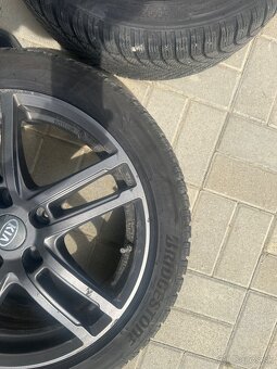 Predám zimné pneumatiky Bridgestone 225/45 R17 91H + elektró - 2