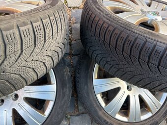 Predám AL disky Škoda 5x112 R17 + zimné pneu ZDARMA - 2