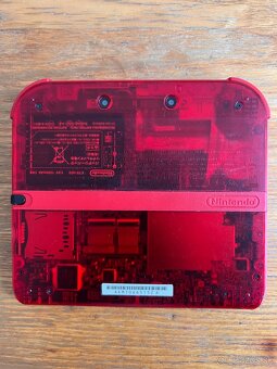 Nintendo 2DS Transparent Red - 2