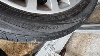 Letne 15 kolesa/pneu/ /Disky Fiat 500 185/55/R15 - 2