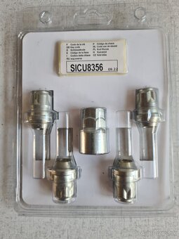 Bezpečnostné matice kolies auta. - 2