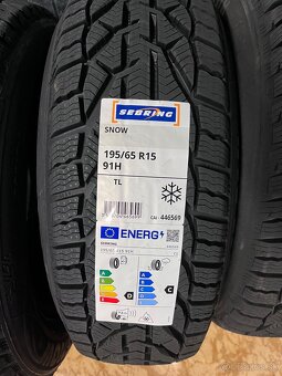 195/65R15 nové zimné pneumatiky - 2