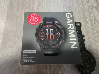 Garmin fenix 8 47mm AMOLED Sapphire Carbon Gray DLC Titanium - 2