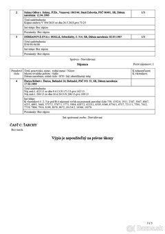 Predám podiely na nehnuteľnostiach v k.ú. Sebechleby - 2