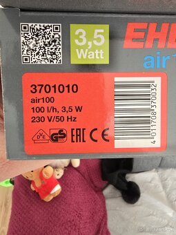 Vzducho strojček EHEIM air100 do akvária - 2