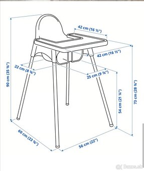 Pevná jedálenská stolička - 2
