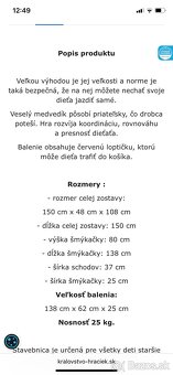 záhradná šmykľavka Teddy Bear - 2