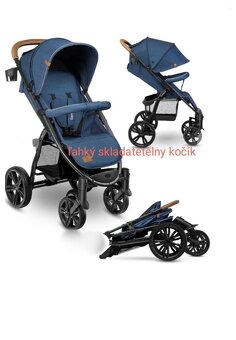 Športový kočiar Lionelo modrý - 2