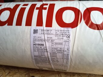 Stavebná geotextília 300g, 2x50m - 2