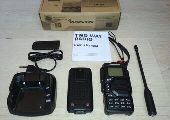 Rádiotelefón Quansheng UV-K5 + USB programovaci kabel - 2