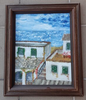 Obraz, olejomalba 30 x 35 cm - 2