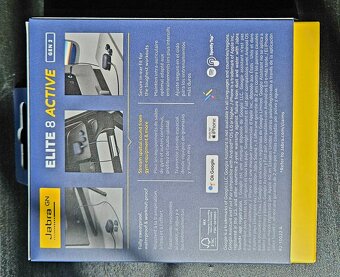 Jabra Elite 8 Active Gen 2 - nerozbalené, s 2-ročnou zárukou - 2