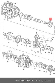 OZUBENE KOLESO VAG 085311351B - 2