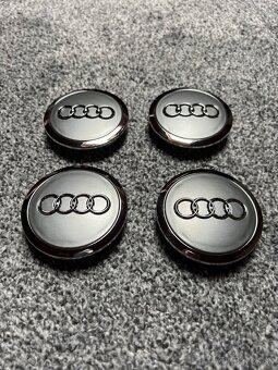 Predám stredové pukličky kolies s logom AUDI - 2