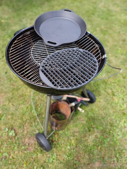 BBQ Gril TENNEKER Ø 58 cm + príslušenstvo z liatiny - 2