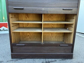 Veľká roletová zakladacia skriňa / roletový zakladač 1930 - 2