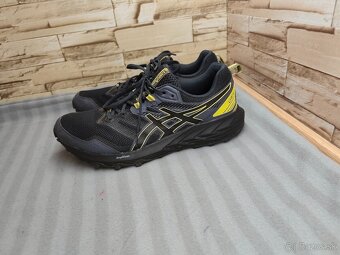 Asics 46 - pánske čierne tenisky - 2