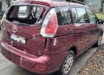 Mazda 5 2.0 Diesel 2007 81kW predám MOTOR RF, TRYSKY, DVERE, - 2