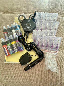 Tetovacie pero sada komplet 105 - 2