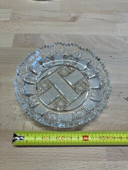 Krištáľove DEZERTNÉ TANIERIKY 14 cm 5 Kusov - 2